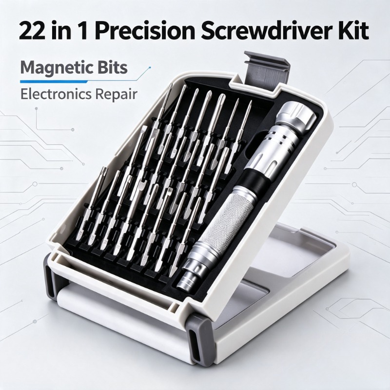 Electronics Repair Center - Kit de Chaves de Fenda Magnéticas