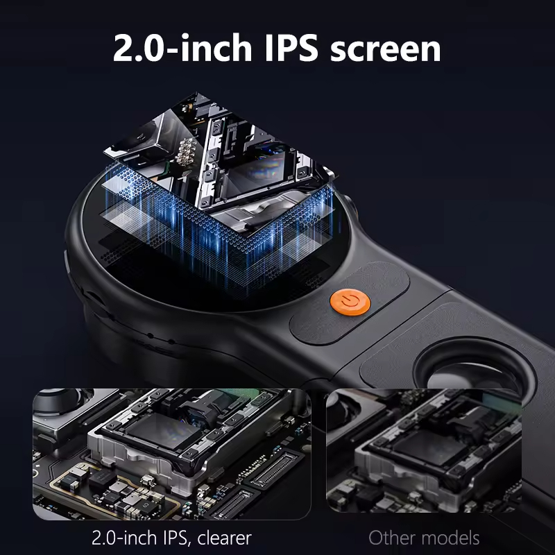 Microscópio Digital com Foco A - Electronics Repair Videos avaliação e preço