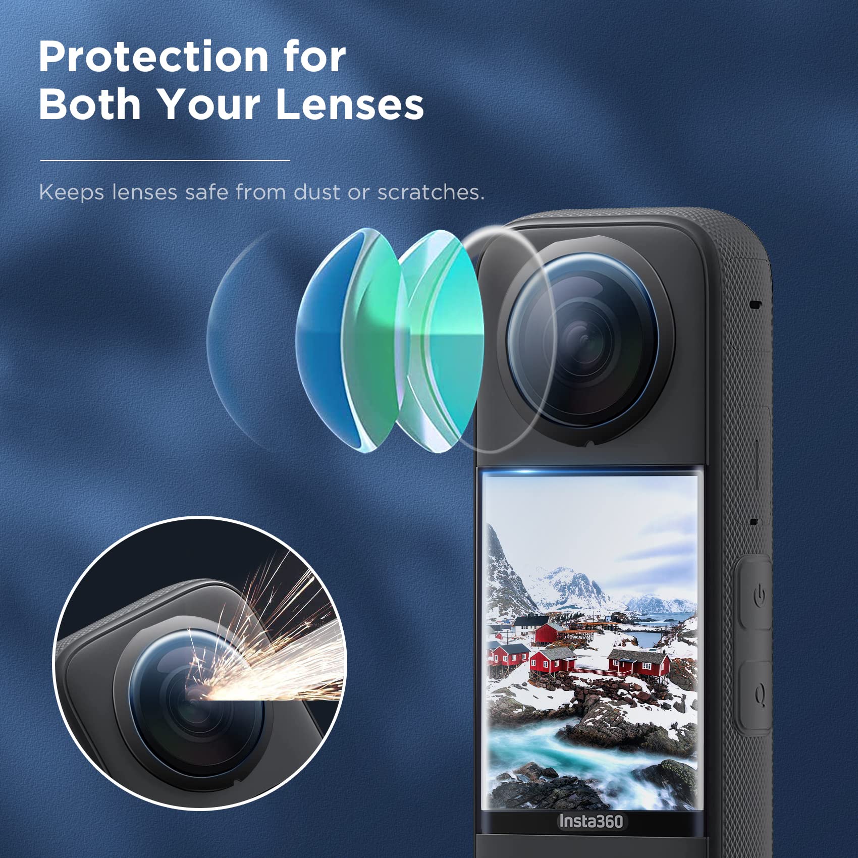 Conjunto de Acessórios para In - Insta360 Camera X3 avaliação e preço